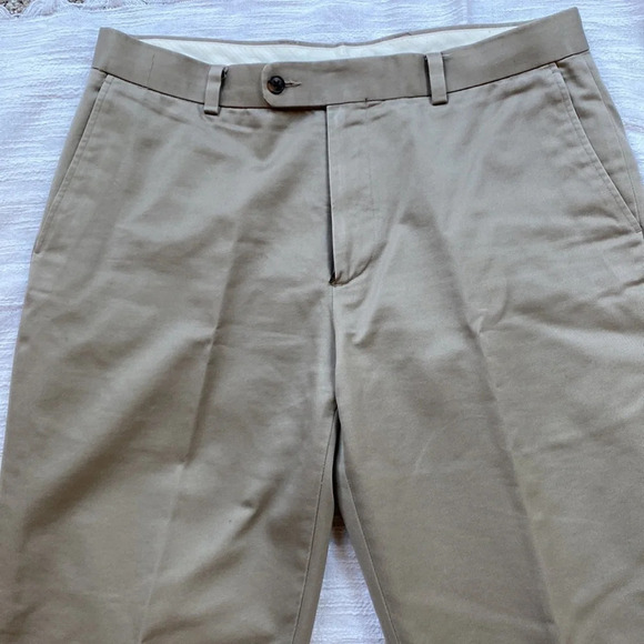 Joseph & Feiss Men’s Khaki Dress Slacks, 34”W x - Picture 5 of 8